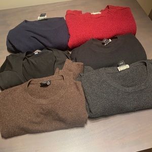 Assortment, Dark-colored Wool & Cashmere Sweaters
